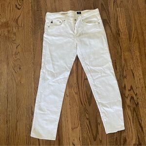 AG NWT White Jeans
